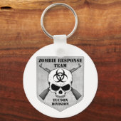 Porte-clés Équipe d'intervention de Zombie : Division Tucson (Recto)