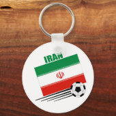 Porte-clés Équipe d'Iran de football (Recto)