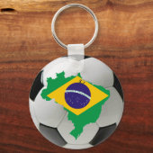 Porte-clés Équipe du Brésil (Recto)