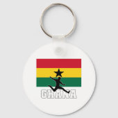 Porte-clés Équipe du Ghana de football (Recto)