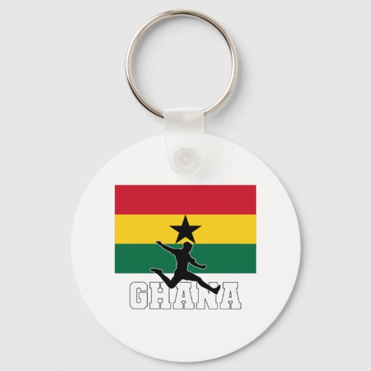 Porte-clés Équipe du Ghana de football (Verso)