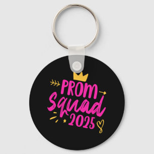 Porte-clés Équipe du Prom 2025 Queen School Graduation Senior