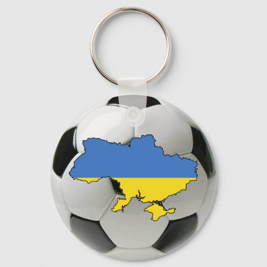 Porte-clés Équipe d'Ukraine (Recto)