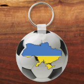 Porte-clés Équipe d'Ukraine (Recto)