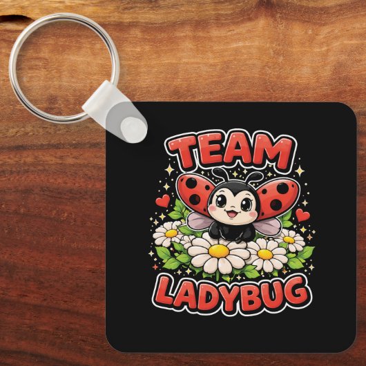 Porte-clés Équipe Ladybug (Recto)