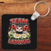 Porte-clés Équipe Ladybug (Verso)