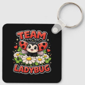 Porte-clés Équipe Ladybug (Dos)