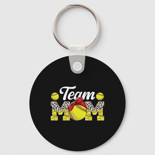 Porte-clés Équipe Maman Léopard Softll Équipe Maman Softll Éq (Recto)