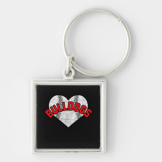 Porte-clés Équipe mascot de baseball (Devant)