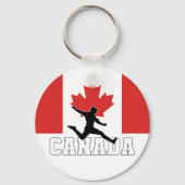 Porte-clés Équipe nationale de football du Canada (Recto)
