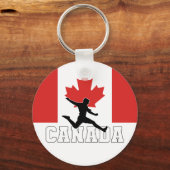 Porte-clés Équipe nationale de football du Canada (Recto)