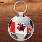 Porte-clés Équipe nationale du Canada (Recto)