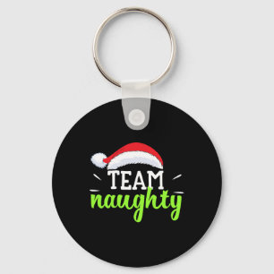 Porte-clés Équipe Naughty Christmas Couple Matching Équipe Ni