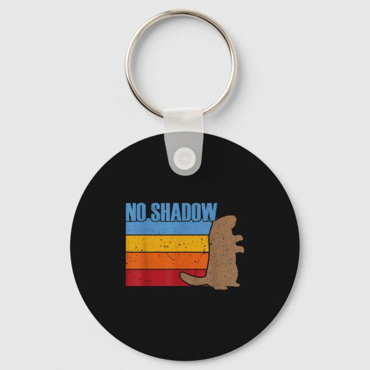 Porte-clés Équipe No Shadow Groundhog - Groundhog Rétro Vinta (Recto)
