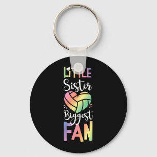 Porte-clés Équipe Sœur Petite Sœur Plus Grand Fan Volley-ball