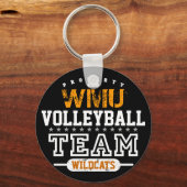 Porte-clés Équipe sportive scolaire (Recto)