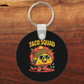 Porte-clés Équipe taco (Recto)