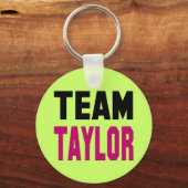 Porte-clés Équipe Taylor (Recto)