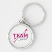 Porte-clés Équipe Twirl Baton (Devant)