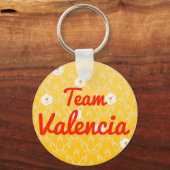 Porte-clés Équipe Valencia (Recto)