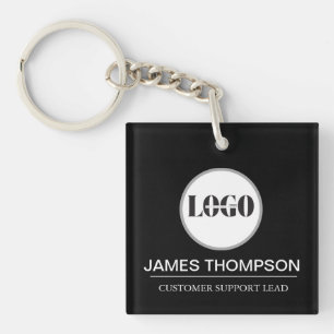 Porte-clés Équipement de logo personnalisé pour l'employé de