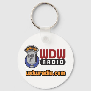 Porte-clés Équipement du logo radio WDW
