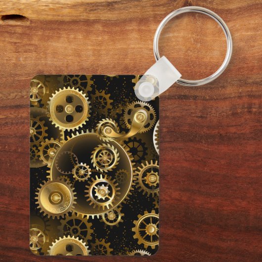 Porte-clés Équipements en laiton sans vapeur (Verso)