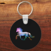 Porte-clés Équitation Équitation Cheval Lover (Recto)