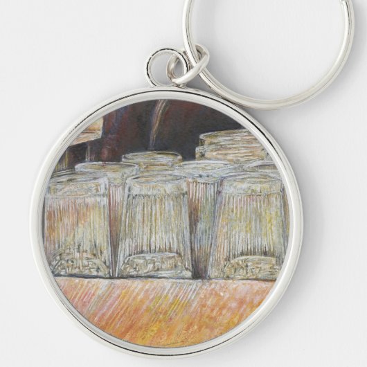 Porte-clés Équivalent lumineux des émotions passionnées (Devant)