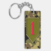 Porte-clés ęr Division d'infanterie (Devant gauche)