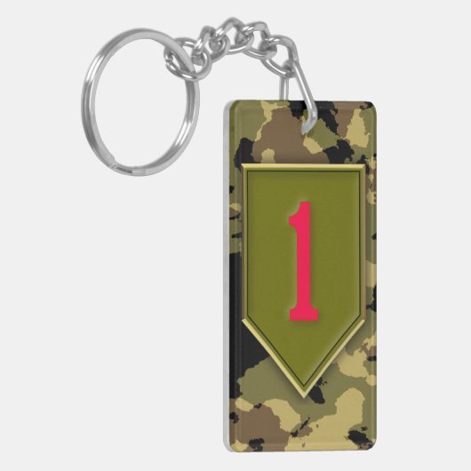 Porte-clés ęr Division d'infanterie (Devant gauche)