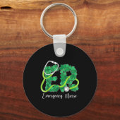 Porte-clés Er Emergency Nurse Stethoscope St. Patrick's Day S (Recto)
