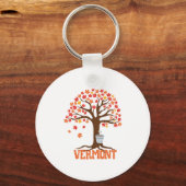 Porte-clés Érable du Vermont (Recto)