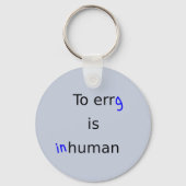 Porte-clés Erging workout funny slogan gym (Recto)