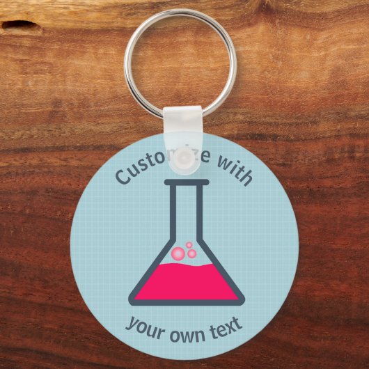 Porte-clés Erlenmeyer (Recto)