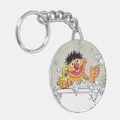 Porte-clés Ernie vintage dans la baignoire (Devant gauche)