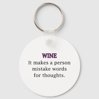 Porte-clés Erreurs de vin