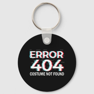 Porte-clés Error  Costume Not Found Fun Halloween  Programmer