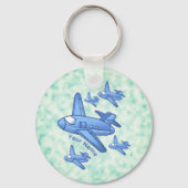 Porte-clés Escadron d'avion (Recto)