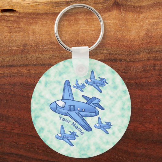 Porte-clés Escadron d'avion (Recto)