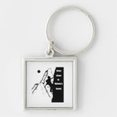 Porte-clés Escalade motivationnelle escalade (Devant)