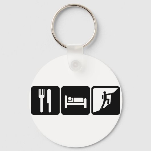 Porte-clés Escalade rocheuse (Recto)