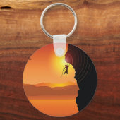 Porte-clés Escalade rock (Recto)