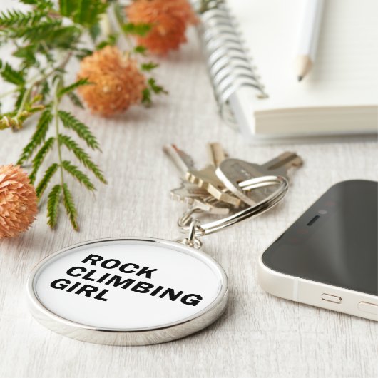 Porte-clés escalade rock (Côté)