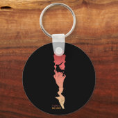 Porte-clés Escalade - Silhouette d'alpiniste (Recto)