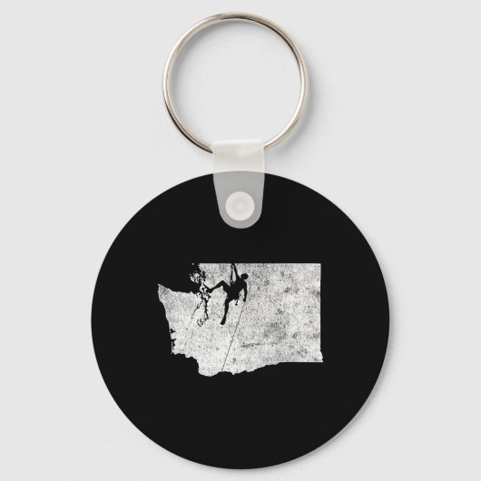 Porte-clés Escalade - Washington T-shirt d'escalade (Recto)