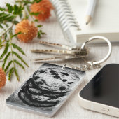 Porte-clés escalier de biscuit (Devant droit)