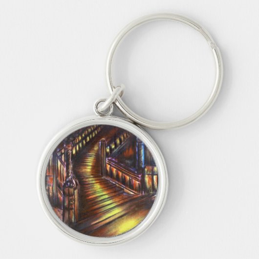 Porte-clés Escalier de lumière (Devant)