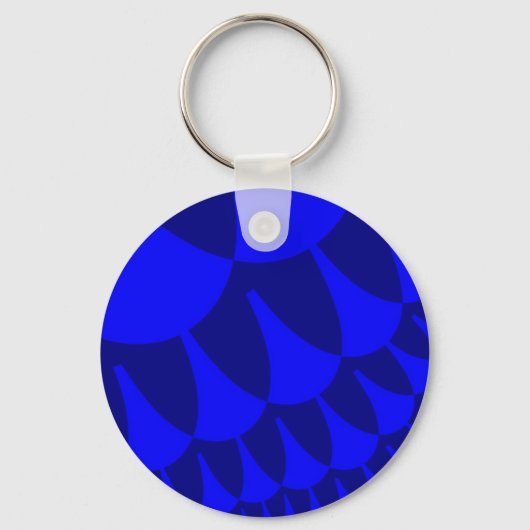 Porte-clés Escaliers bleus (Recto)