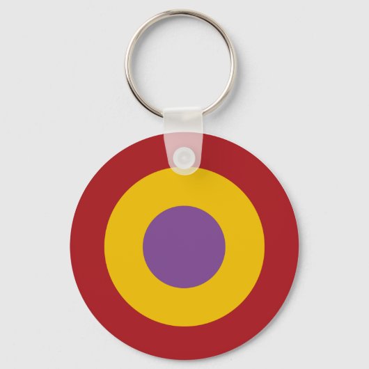 Porte-clés Escarapela guerra civile, Roundel de la guerre civ (Recto)